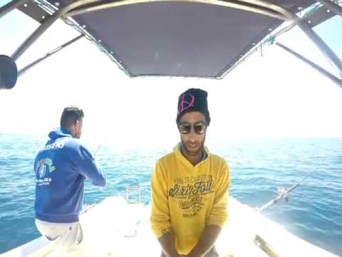 Dentici a traina col vivo doppio strike in diretta