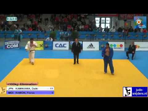 Daiki Kamikawa (JPN) - Flores Ramon (MEX) [+100kg]