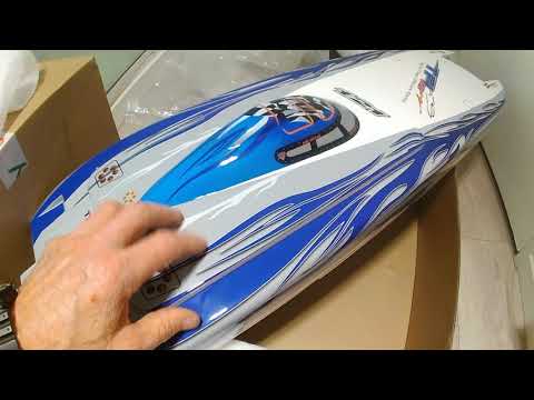 TFL ZONDA 41" BLUE NEW LOOK HULL UNBOXING👍😊👍😊