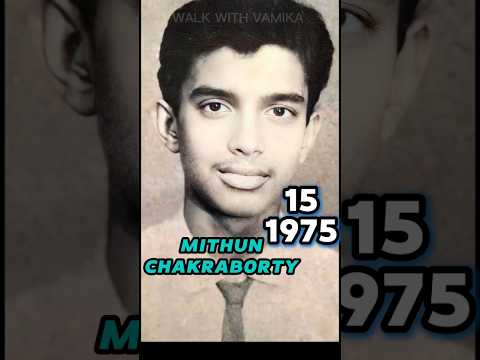 MITHUN CHAKRABORTY Age transformation (1950-2025) #mithunchakraborty evolution #oldbollywoodsongs
