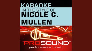 Come Unto Me (Karaoke Instrumental Track) (In the style of Nicole C. Mullen)