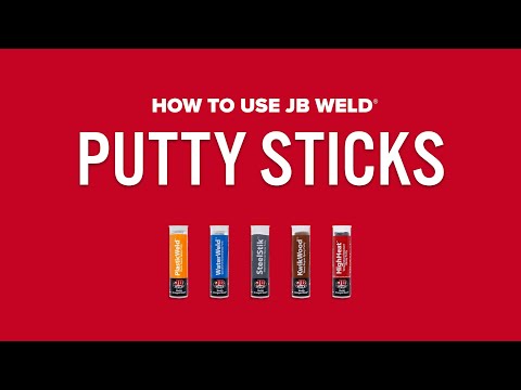 Putty Sticks - How to Use