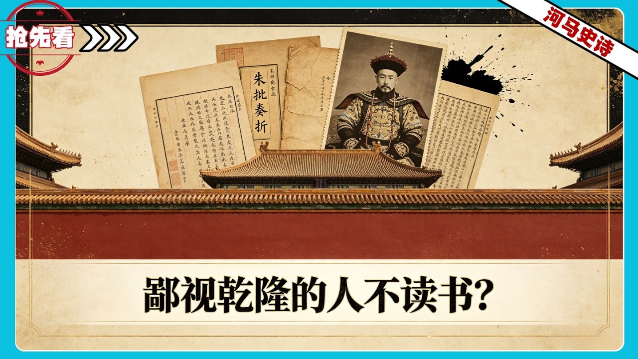 『抢先看』鄙视乾隆的人，一定没怎么读过书？