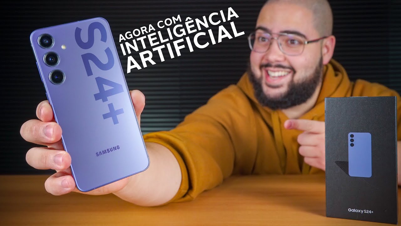 Samsung Galaxy S24+ |  É impressionante TUDO que ele consegue fazer com Inteligência Artificial!