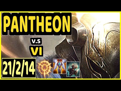HY0G4 (PANTHEON) vs VI - 21/2/14 KDA JUNGLE CHALLENGER GAMEPLAY - BR