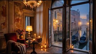 🌙 LUNARA — Cozy Evening in Venice 🕯️ Relaxing Music for Sleep, Study & Peaceful 