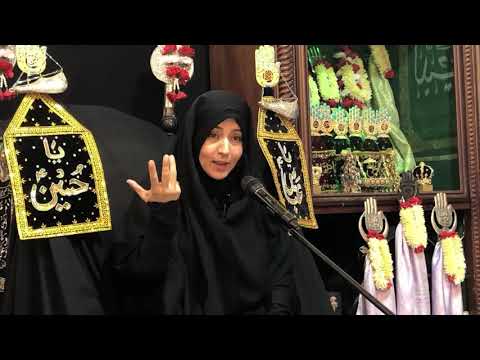 9th Muharram 1442-2020- Ladies Majlis Shahe Khurasan Tehran- Alima Razia Batool Najafi