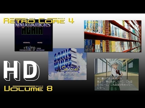 Retro Core 4 - Volume 8 - Ninja Warriors Again, Sonic Wings Special, Mandrake, Tenchi Muyo