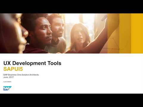 SAPUI5 1/4: Introduction to SAPUI5