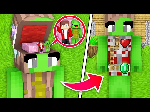 Ultimate Transformations in Minecraft! Mikey and JJ Explore Girl Mikey's New Body (Maizen)