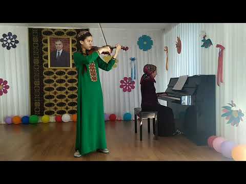 Latifa Rakhimova - Pablo Sarasate "Carmen fantasy" op.25 (introduction and part 1)