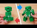 Micro LEGO brick transformer mech - Viner
