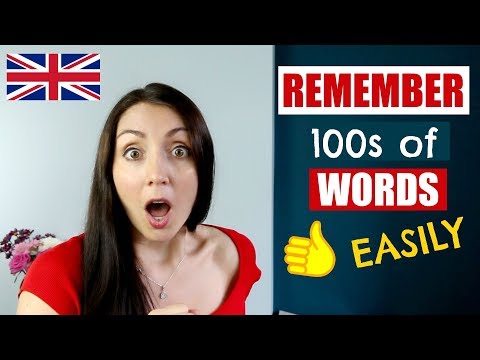 How To Remember Words Easily - English Like A Native Video