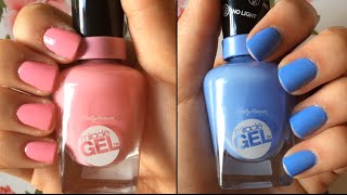 Sally Hansen: "Miracle Gel" Nail Polish Review & Demo HD