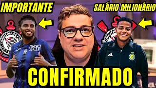 🛑URGENTE🛑 INFORMAÇÕES QUENTES VAZARAM DE DENTRO DO CT DO CORINTHIANS! NEGOCIAÇÃO MILIONÁRIA