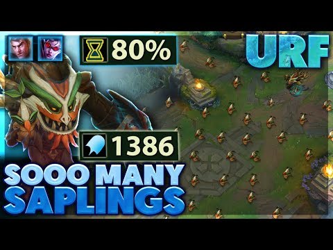 DEATH BUSH MAOKAI | ACROSS THE MAP KILL | MAOKAI URF ONE SHOTS - BunnyFuFuu