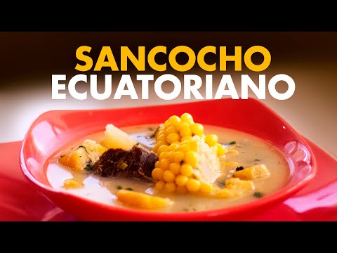 ¿Cómo hacer Sancocho Ecuatoriano 🌽? FÁCIL | Comida Ecuatoriana | Cocina con Rocío