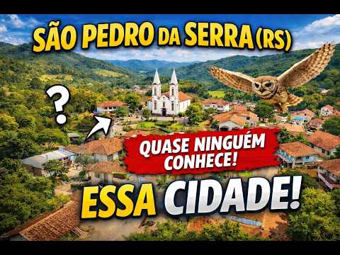 T2EP6: São Pedro da Serra (RS) - Quase ninguém conhece essa cidade.