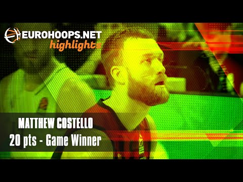 Matthew Costello (20 points w/ game winner) 🎯 Real Madrid - Cazoo Baskonia Vitoria-Gasteiz 81-85