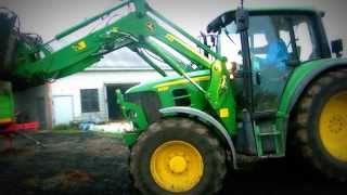 preview picture of video '☆ Wywóz Obornika ☆ ll JohnDeere 6130 ll [HD]'