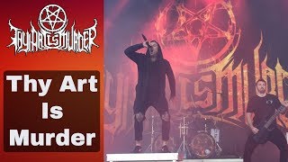 HOLY WAR and Coffin Dragger - THY ART IS MURDER Live at Copenhell 2018