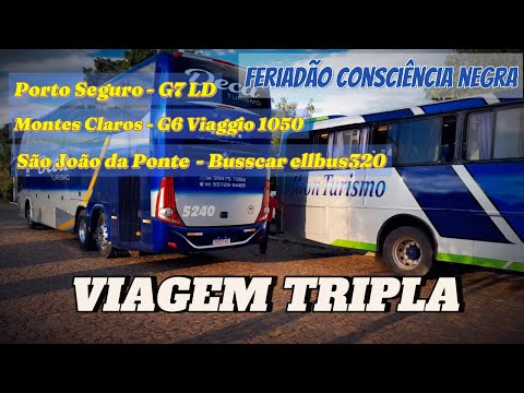 TRES VIAGENS NUM VÍDEO SÓ, CONFIRA!
