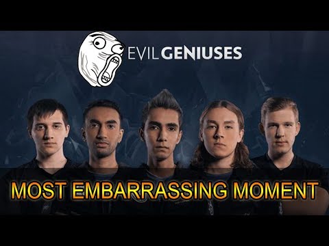 EG Most Embarrassing Moment in Dota 2 (Epic Fail)