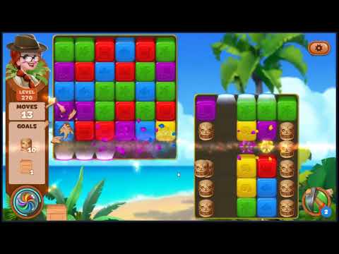 Lost Island Blast Adventure Level 270 - NO BOOSTERS 🏝️ | SKILLGAMING ✔️