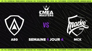 EMEA Masters Spring 2023 - Group D4 - AEG vs MCK