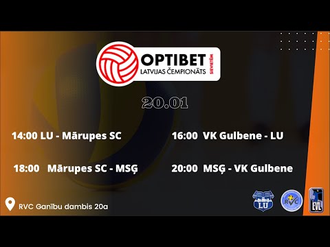 Optibet Latvijas Čempionāts volejbolā sievietēm 20.02.2022