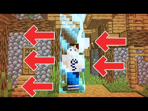 TEK BİR BLOK'ta MINECRAFT ama HAREKET EDİYOR