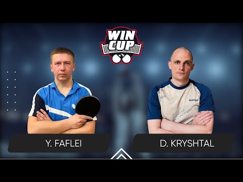 16:30 Yevhenii Faflei - Dmytro Kryshtal 21.09.2024 WINCUP Advanced. TABLE 1