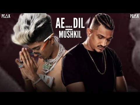 Ae Dil Hai Mushkil ft. DIVINE & MC STAN (Rap Drill Music Video) - PEΔK