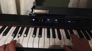 EASY Tutorial w/Bad Quality of I WANNA GO DOWN WITH YOU by RUSS on Piano