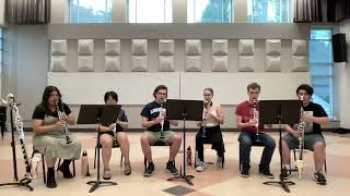 [2023 Recording] Penty Harmonium (QKThr) for Clarinet Choir (by Aphex Twin arr. THK)