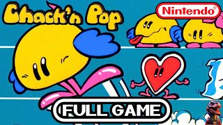 Chack'n Pop 1985 | NES Longplay | Classic Retro Gameplay | No Commentary