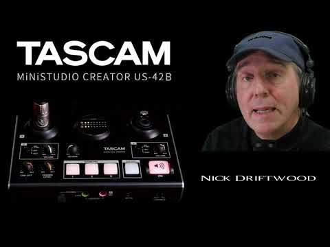 Обзор аудиоинтерфейса Tascam US-42