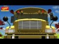 The Wheels On The Bus Go Round And Round Rhyme Cartoon Animation Rhymes Songs For Children