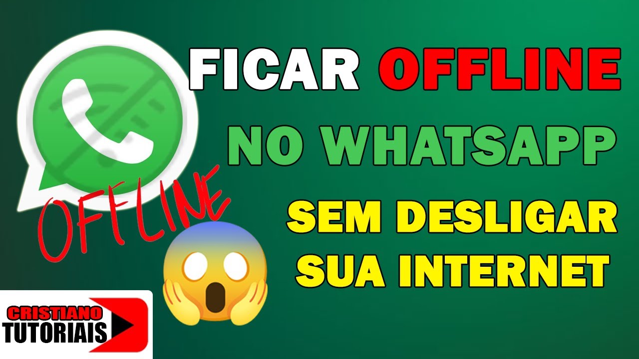 COMO DEIXAR O WHATSAPP OFFLINE COM A INTERNET LIGADA 2024