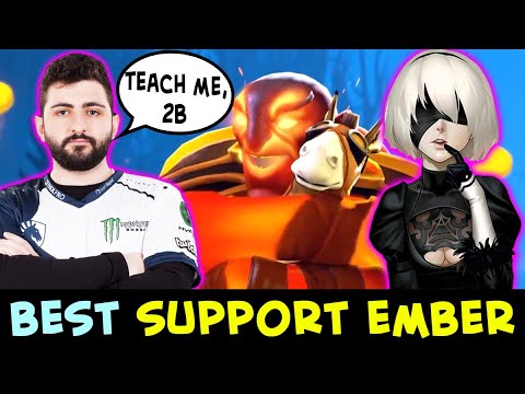 Nigma.GH takes lessons from BEST support Ember Spirit 2B