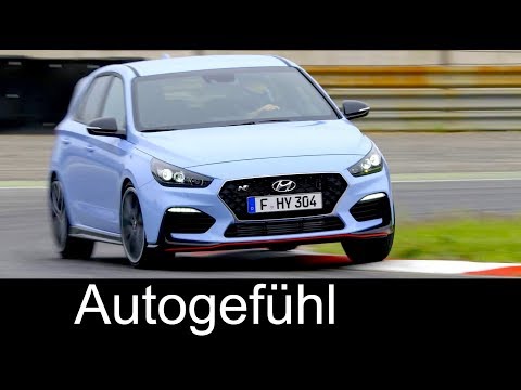Hyundai i30 N Preview Sound Racetrack shots Exterior/Interior - Autogefühl