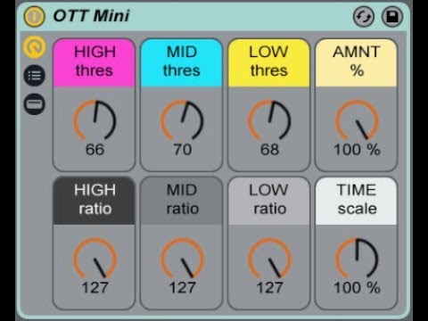OTT Mini (Free Ableton Live Rack)