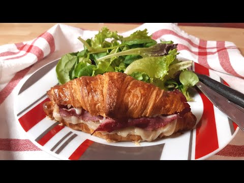 Croissants salés facile 🧅🧀 #252