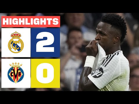 REAL MADRID 2 - 0 VILLARREAL CF | RESUMEN LALIGA EA SPORTS