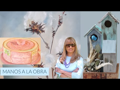 Hands on TV 2022 Program 27 Recycling Cans, Little Houses, Chalk Paint, Painting Pictures