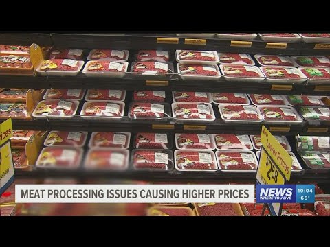 Inflated meat prices caused by meat processors edging...