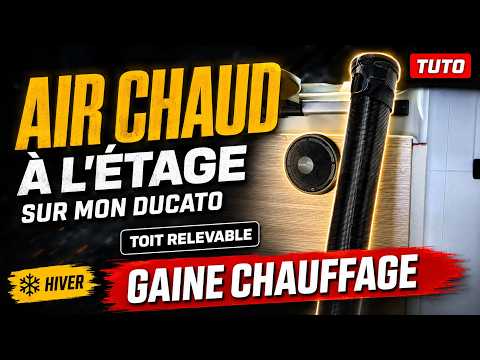 Air chaud dans le toit relevable