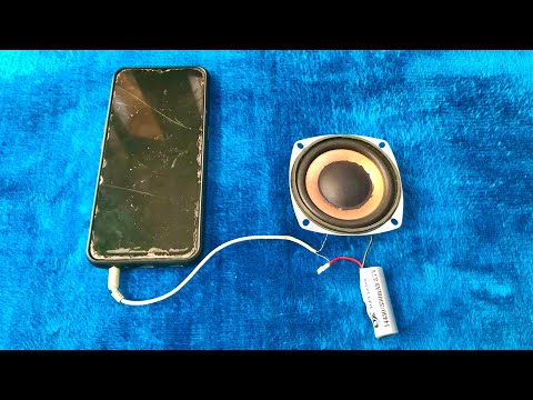 DIY how to make Aux cable amplifier at home | simple amplifier