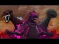 Evolved Godzilla Vs Godzilla BloodBath And Mushroom Cloud
