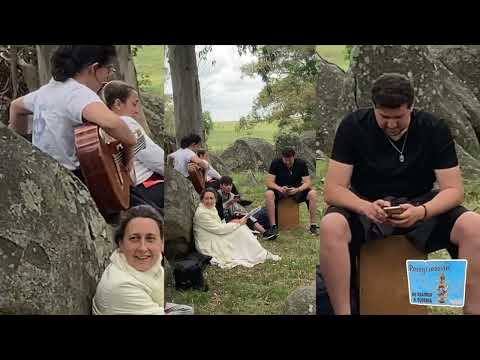 Peregrinacion desde Chamizo al Santuario Virgen de los Treinta y Tres Florida. 